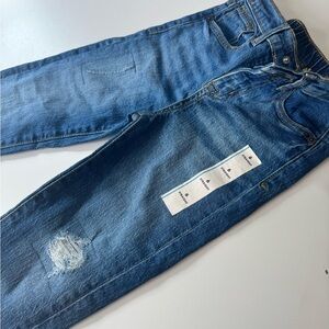Cat and Jack Distressed Boys Jeans-Straight Size 6